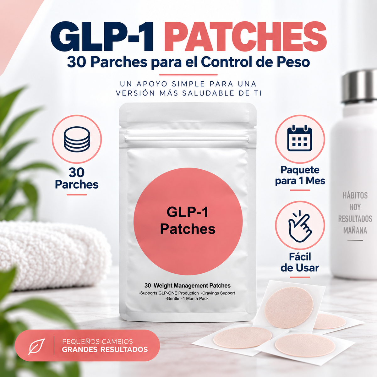Parches GLP-1