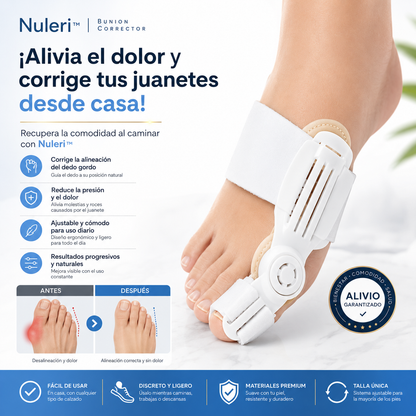 Nuleri™ - Corrector de Juanetes