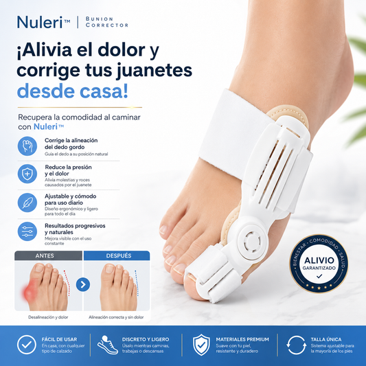 Nuleri™ - Corrector de Juanetes
