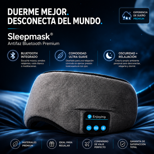 Antifaz Bluetooth Premium  Sleepmask®