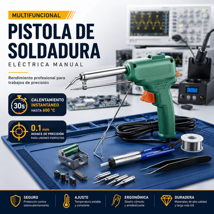 Soldador Eléctrico de Alta Eficiencia