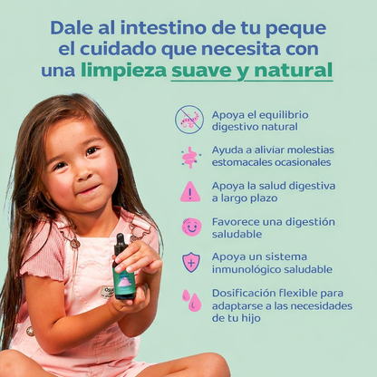 PARA PATROL - GOTAS HERBALES PARA LIMPIEZA INTESTINAL PARA NIÑOS