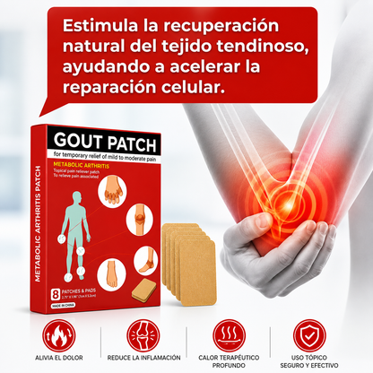 Parches Piel Dolor Artritis - Cuidado Continuo para Articulaciones