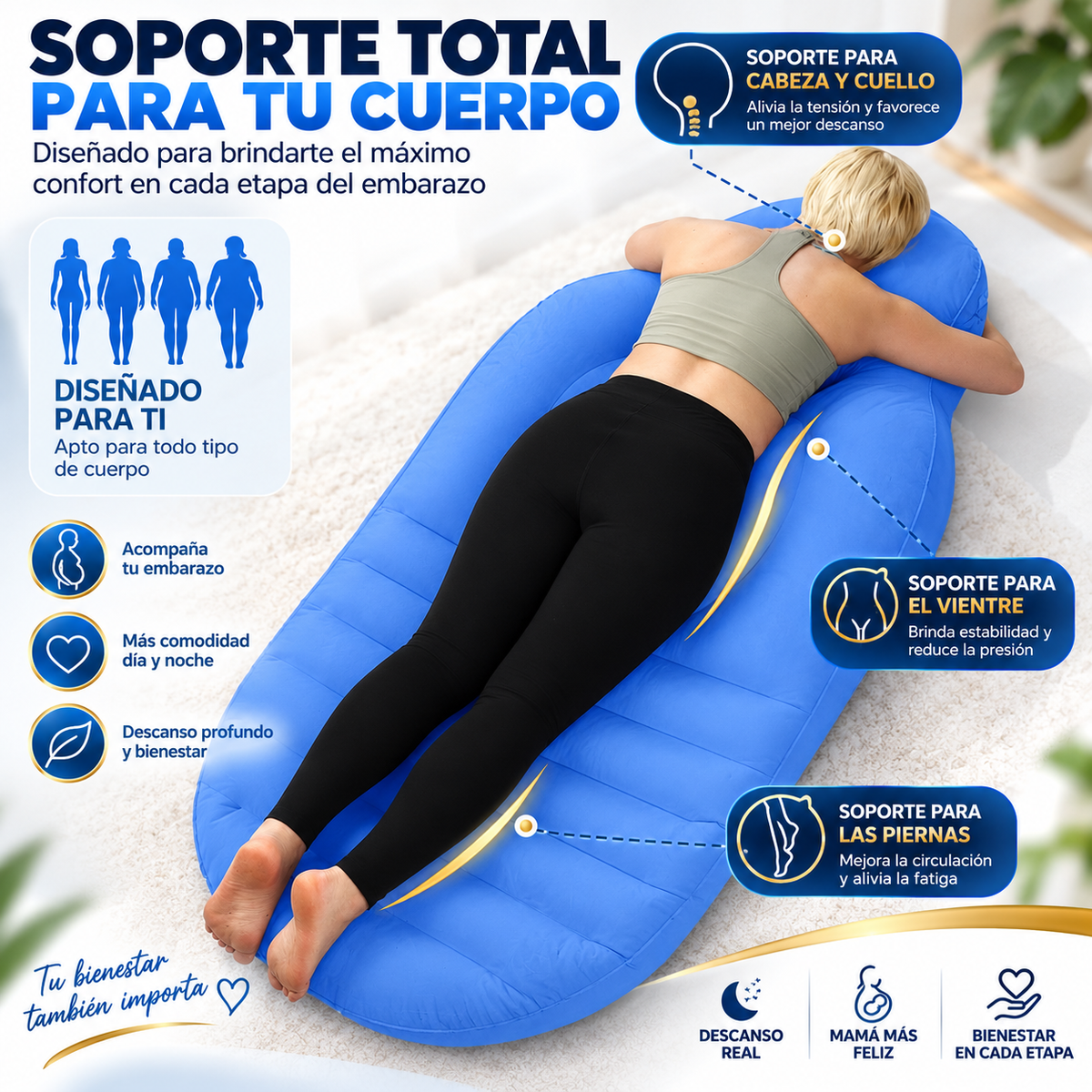 EL COLCHON INFLABLE DE MATERNIDAD