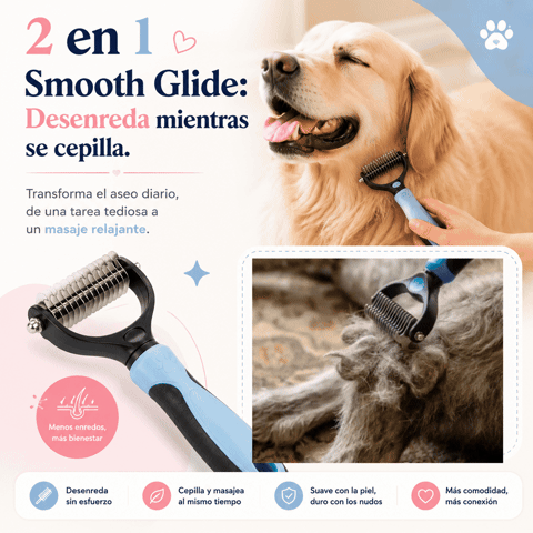 Cómo usar el peine removedor de pelo Confortia en mascotas